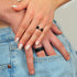 Couple Bundle Silicone Wedding Ring Bundle Set#86